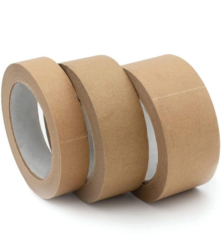 Strong Paper Packaging Tape 25_36_50mm _ Brown Eco-Friendly Kraft Paper Tape 50m - 1 _ 36mm